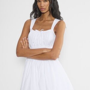 Elegant White Sleepwear Dress